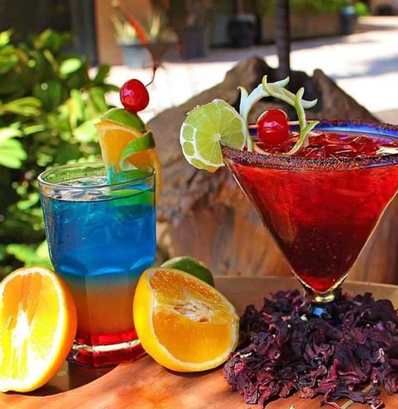 Craft cocktails at Cabo Cantina, Cabo San Lucas